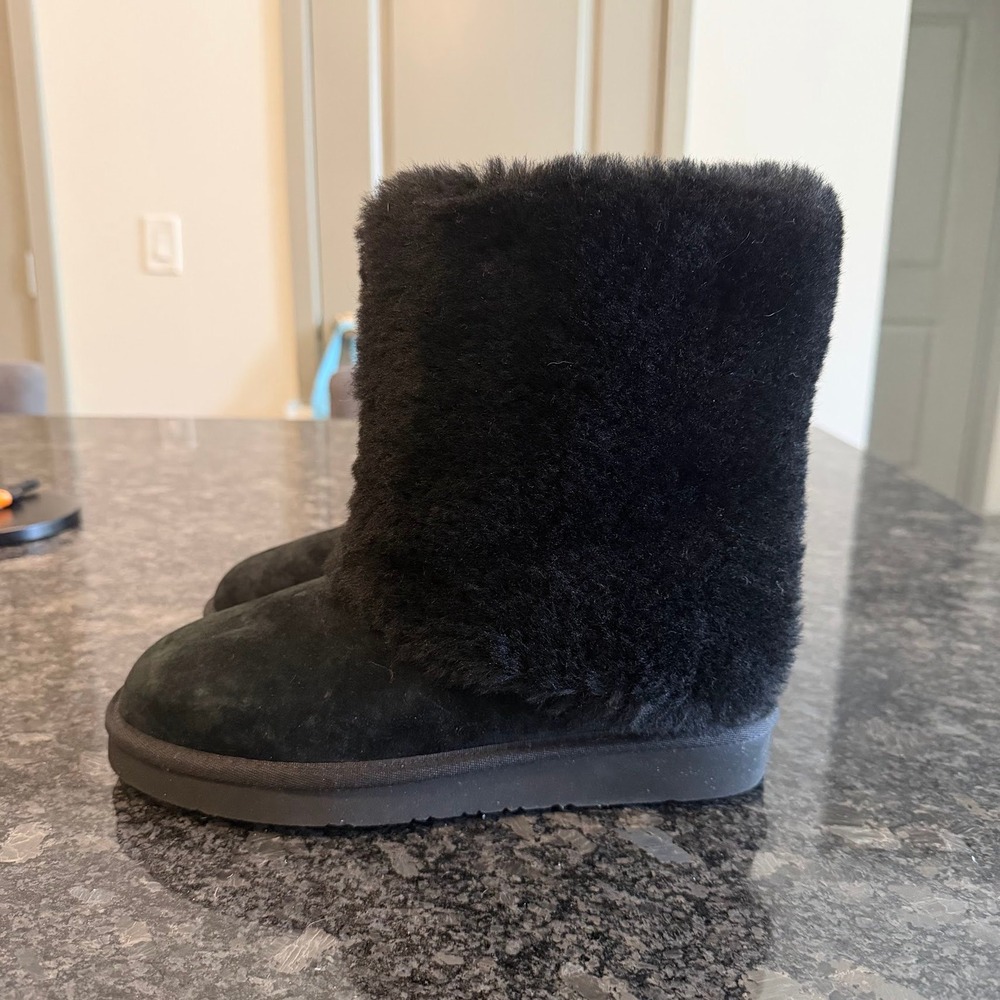 NWOT‎ UGG Australia Maylin Boots 100% Wool Size 7 Women's - Picture 3 of 6